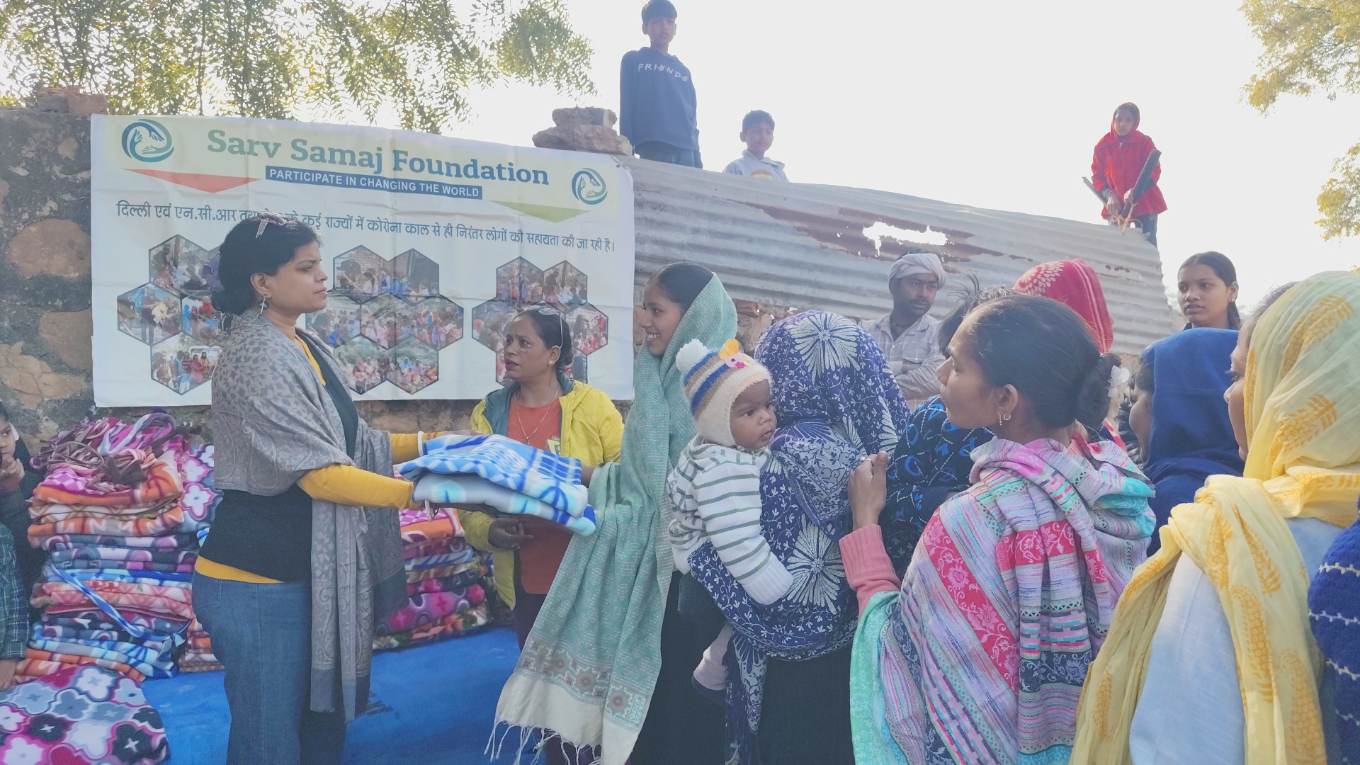 Winter Care Mission | Blanket Distribution